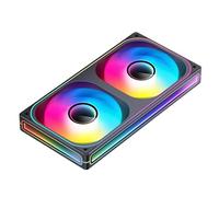 Zkydhbd Ventilador avanzado 120 240 360 de un solo marco, ventilador RGB de 1/2/3 x 120 mm, alta presión estática y diseño de flujos de aire, optimización de flujos de aire