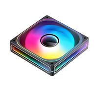 Zkydhbd Ventilador avanzado 120 240 360 de un solo marco, ventilador RGB de 1/2/3 x 120 mm, alta presión estática y diseño de flujos de aire, optimización de flujos de aire