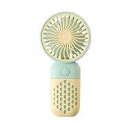 Zkydhbd Ventilador de bolsillo silencioso recargable por USB, salida fuerte para estudiantes, mochileros, entusiastas del aire libre, ventilador de mano fuerte