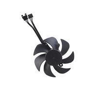 Zkydhbd Ventilador de GPU de 4 pines DC12V para tarjeta gráfica 3060 8G 12G, refrigeración eficiente, flujo de aire opcional, funciona con ventilador de tarjeta de video