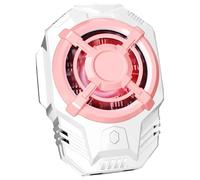 Zkydhbd Ventilador de refrigeración para teléfonos móviles, radiadores semiconductores delgados y silenciosos, clip trasero avanzado de refrigeración para teléfono, ABS para juegos y uso diario