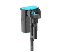 Zkydhbd Ventilador externo portátil para acuario, potente fuerza de tiro, tecnología de funcionamiento silencioso, componente anticorrosivo, instalación sencilla para condiciones marinas, acuario de