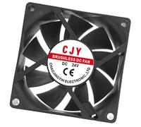 Zkydhbd Ventilador silencioso de computadora de 70 mm, 5 V/12 V/24 V, para carcasa de computadora, accesorios de radiador de refrigeración de CPU, ventilador de rodamiento hidráulico de bajo ruido