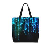zkyfll Bolsa de compras reutilizable con estampado de estrellas para mujer, bolsa de playa, viajes, vacaciones, trabajo