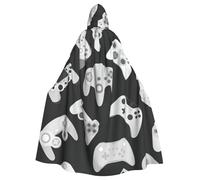 zkyfll Capa con capucha para mujer, hombre, adulto, con capucha, disfraz de Halloween y cosplay