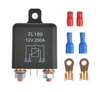 ZL180 - Relé de camión automotriz resistente de 12 V 200 A, 4 pines, carga dividida, huella de 2 pines, 4 terminales (1 juego)