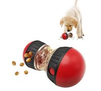 ZLFCypheria Juguete Interactivo para Perros, Juguete para Perros para Promover la Inteligencia, Dispensador de Golosinas, Dispensador de Comida para Perros (Rojo)