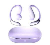 ZLGUBAY Auriculares De Traducción De Lenguaje Ai, 4-in-1 Bluetooth 5.4 60H Impermeable Auriculares De Oído Abierto con Ganchos De Oído, Ligero Cómodo Deportes Auriculares para Ejercicio Corriendo