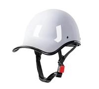 ZLHYQA Casque de Moto Demi-Coque Style Casquette de Baseball Vintage, Casque d'été léger et rétro pour Adulte, pour Homme et Femme, Cruiser, Scooter, Touring, VTT, cyclomoteur, Chopper, h