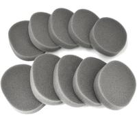 ZLiT 5 pares de almohadillas de repuesto para auriculares 3M Work Tunes Series Connect Earmuff almohadillas de espuma (tipo sólido)