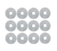 ZLiT Almohadillas para mopa Dreame Matrix 10 Ultra para aspiradora, pieza de repuesto (blanco, 12 paños de fregona)