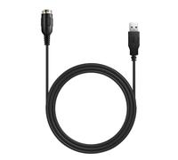 ZLiT Connection Din6 - Cable USB adaptado para Thrustmaster TH8A Cable de mano fila TSS Línea de señal de freno de mano (USB)