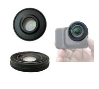 ZLiT Filtros de lente gran angular para cámara Insta360 GO Ultra Action de 185° con ángulo de visión amplio (negro)