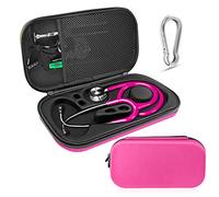ZLiT Funda de estetoscopio compatible con estetoscopio Littmann 3M, apta para enfermeras, médicos y estudiantes de medicina (rosa)