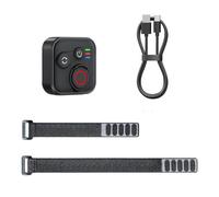 ZLiT Mando a distancia para cámara DJI OSM0 360/Action 6/5 Pro/4, mando a distancia inteligente con correa de muñeca y cable (negro, 1 unidad)