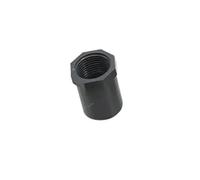 zlj6688 Conector de PVC con rosca hembra/macho de 1/2", 3/4" y 1" de diámetro interior de 20/25/32 mm, adaptador de reparación de manguera de PVC for tubería de agua, 1 unidad(Grey,1 Inch Female-32mm)