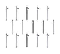 ZLKRHAK 15 piezas de herramienta de barra de resorte para reloj de pulsera, pasadores para reloj de pulsera, cierre rápido, juego de reparación de relojes, 12 mm.