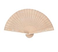 ZLKRHAK 4 ventiladores de mano ventiladores de mano para mujer, abanicos de mano estables, huecos de madera, 4 estilos a elegir, personalizados