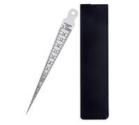 ZLKSKER Calibre cónico métrico e imperial de 1-15 mm y 1/64-5/8 pulgadas, calibre de apertura, medidor de espacio para medir huecos y apertura