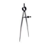 ZLKSKER - Separador de alas de resorte ajustable y con cerradura de 8 pulgadas, calibrador interior, calibrador exterior, herramientas de maquinista, juego de divisores