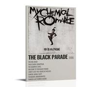 ZLLFES Póster de The Black Parade-My Chemical Romance, arte de pared, estilo moderno y simple, adecuado para varias escenas de la vida, también es un gran regalo de cumpleaños, recuerdo de elección