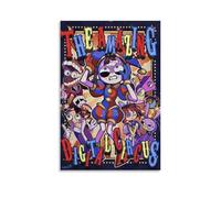 ZLLFES The Amazing Digital Circus Poster Wall Art Modern Simple Style Suitable for Various Life Scenes Is also a great birthday gift souvenir ChoiceUnframe-style24x36inch(60x90cm)