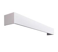 ZLLPIGLS Cornici in Alluminio per Finestre, Cassonetto per Tende a Soffitto con Binari, per Camera da Letto, Soggiorno(2.2m/7.2ft,Single Track)