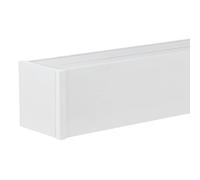 ZLLPIGLS Riel Cortina Techo de Aluminio, Riel Cortina con Poleas Silenciosas de Acero Inoxidable, Montaje en Techo, para Oficina, Sala de Estar y Dormitorio(2.7m/8.8ft)