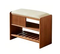 ZLLPIGLS Zapatos de Paneles Engrosados, Armario para Zapatos de Doble Uso, Zapatero Entrada Recibidor con Puertas Correderas, Ideal para Recibidores y Decoración del Hogar(Brown)