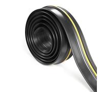 ZLLZPZD burlete puerta garaje,3 M/18 mm junta de goma burlete bajo puerta garaje entrada,bajo puertas para el frio entrada,burletes para puertas,fácil de cortar sello de umbral de puerta de garaje