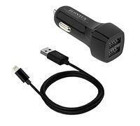 ZLONXUN Cargador Coche y Cable Compatible con iPhone 13/12/11/13 Pro/12 Pro/11 Pro/Max/XS/XR/8/7/6/6S/Plus/SE