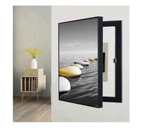 ZLRBN Cubierta de Panel Eléctrico Decorativa, Cuadros Decorativos Que Bloquean la Pared, para Decoración de Pared de Hotel de Bricolaje (C,35x45cm)