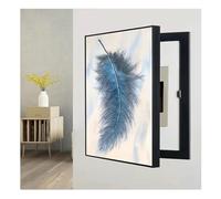 ZLRBN Cubierta de Panel Eléctrico Decorativa, Cuadros Decorativos Que Bloquean la Pared, para Decoración de Pared de Hotel de Bricolaje (50x70cm)