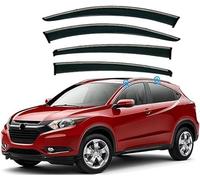 ZLSXTN Deflectores de Aire para Honda HR-V 2015-2018,Acido Acrílico Deflectores Viento Cortavientos Ventana Coche Deflectores Viento y Lluvia Adhesivos 4 Unidades Accesorios para Coche