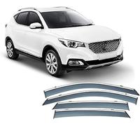 ZLSXTN Deflectores de Aire para MG ZS 2020-2024,Acido Acrílico Deflectores Viento Cortavientos Ventana Coche Deflectores Viento y Lluvia Adhesivos 4 Unidades Accesorios para Coche