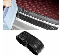 ZLSXTN Protector Parachoques Trasero para V-w Golf GTI,Goma Pegatinas Protectoras Parachoques Trasero Coche Autoadhesivo Tira Alféizar Puerta Maletero Accesorios Exteriores Coche,A