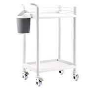 ZLTDHUQM Carritos, camiones de mano de almacenamiento, carros móviles de cocina, carrito de servicio de 3 estantes, carros utilitarios portátiles, para servicio de spa de belleza, carrito de cocina