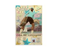 ZLTOFJ Póster moderno de Tyler, The Creator Call Me If You Get Lost Music, decoración moderna para dormitorio familiar, oficina, celebridad, cantante, música, película, caricatura, póster artístico
