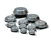 ZLTXFDD XXHJ - Juego de generador de amortiguador de metal tipo campana, bomba de agua, compresor de aire, amortiguador de aire para motor diésel, pie de goma a prueba de golpes (M10-63 x 35 mm)