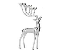 zlw-shop Candelabros Estilo Europeo Sala de Estar Soporte de Vela Animal Creativo, un Soporte de Velas Que Pueden Mostrar 6 Velas de Columna Portavelas (Color : Silver)