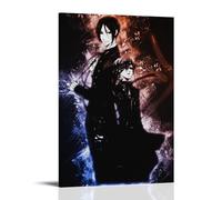 ZLWZPZLN Black Butler - Póster de anime clásico de anime para pared, pintura decorativa para dormitorio, póster de 30 x 45 cm, estilo marco