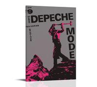 ZLWZPZLN Depeche Mode - Lienzo decorativo para pared, diseño de cantante pop, 30 x 45 cm, estilo marco