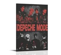ZLWZPZLN Depeche Mode - Lienzo decorativo para pared, diseño de cantante pop, 30 x 45 cm, estilo marco