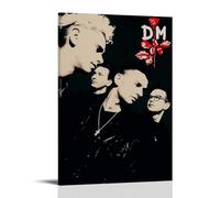 ZLWZPZLN Depeche Mode - Lienzo decorativo para pared, diseño de cantante pop y cantante famoso, póster decorativo para dormitorio, 20 x 30 cm, estilo marco