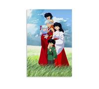 ZLWZPZLN InuYasha - Póster de anime clásico de anime popular para pared, pintura decorativa para dormitorio, 20 x 30 cm, estilo sin marco