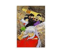ZLWZPZLN InuYasha - Póster de anime clásico de anime popular para pared, pintura decorativa para dormitorio, 20 x 30 cm, estilo sin marco