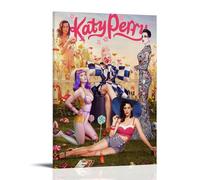 ZLWZPZLN Katy Perry - Lienzo decorativo para pared, diseño de cantante pop y famoso cantante pop, 20 x 30 cm, estilo marco