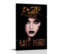 ZLWZPZLN Katy Perry - Lienzo decorativo para pared, diseño de cantante pop y famoso cantante pop, 20 x 30 cm, estilo marco