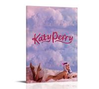 ZLWZPZLN Katy Perry - Lienzo decorativo para pared, diseño de cantante pop y famoso cantante pop, 20 x 30 cm, estilo marco