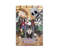 ZLWZPZLN Póster de anime clásico de anime con texto en inglés "A Terrified Teacher at Ghoul School!", arte decorativo para pared, póster decorativo para dormitorio, 20 x 30 cm, estilo sin marco